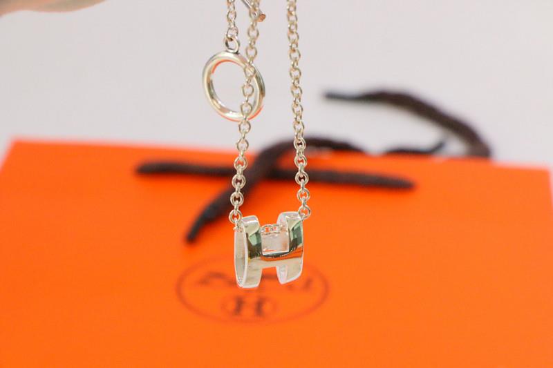 [Kincade Jewelrys]HM NECKLACE H LETTER OVAL SERIES