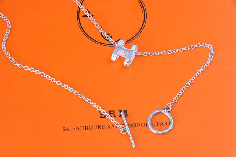 [Kincade Jewelrys]HM NECKLACE H LETTER OVAL SERIES