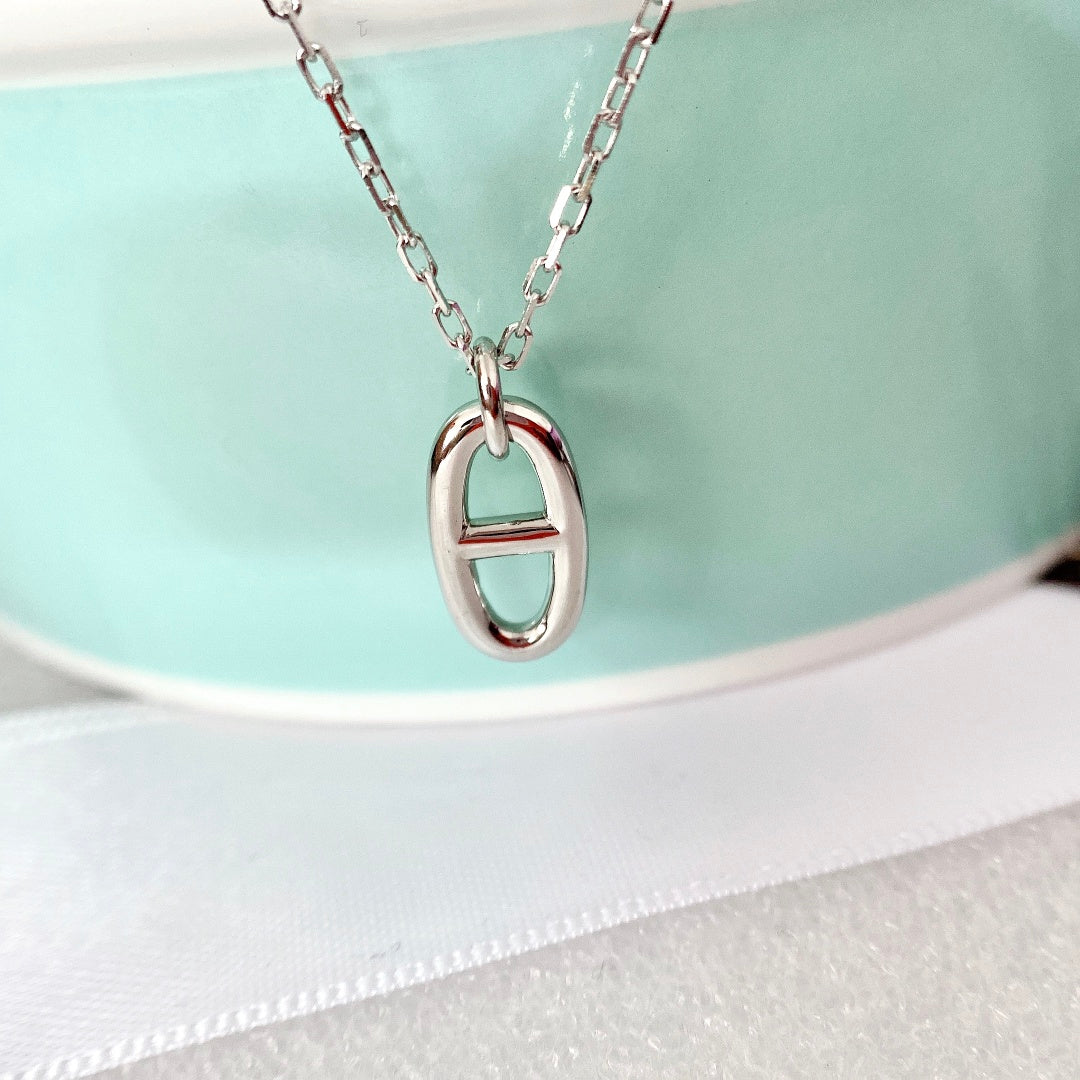 [Kincade Jewelrys]HM PIG NOSE NECKLACE