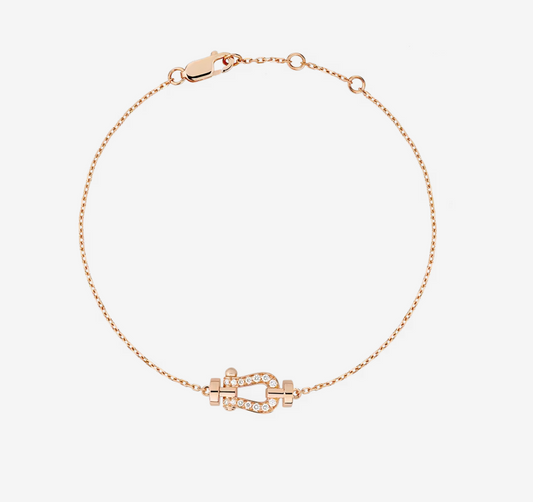 [Kincade Jewelrys]FORCE 10 FULL DIAMOND BUCKLE CHAIN LINK MINI MODEL