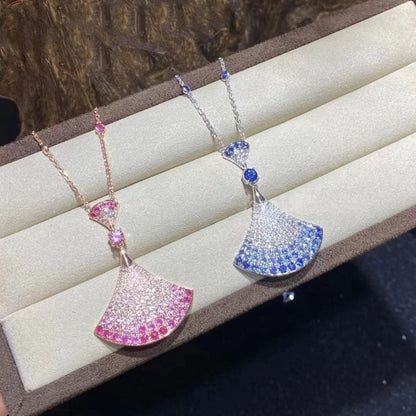 [Kincade Jewelrys]DREAM NECKLACE AGATE SILVER DIAMOND