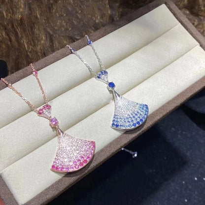 [Kincade Jewelrys]DREAM NECKLACK DIAMOND PINK GOLD