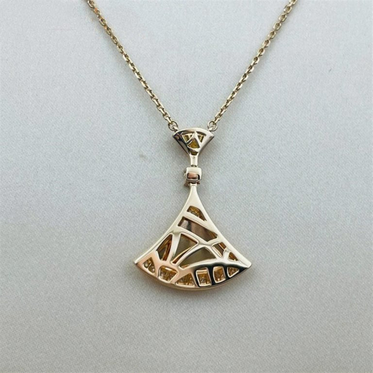 [Kincade Jewelrys]DREAM NECKLACE PINK GOLD DIAMOND
