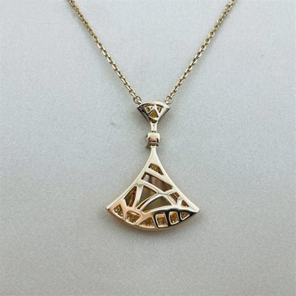 [Kincade Jewelrys]DREAM NECKLACE PINK GOLD DIAMOND