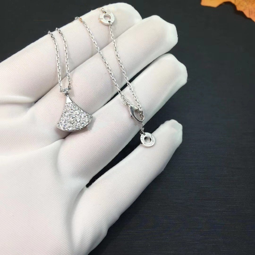 [Kincade Jewelrys]DREAM NECKLACE SILVER DIAMOND