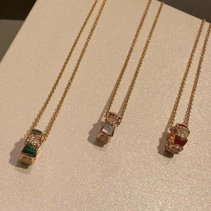 [Kincade Jewelrys] COLLIER PÉDANT EN DIAMANT SERPENTI