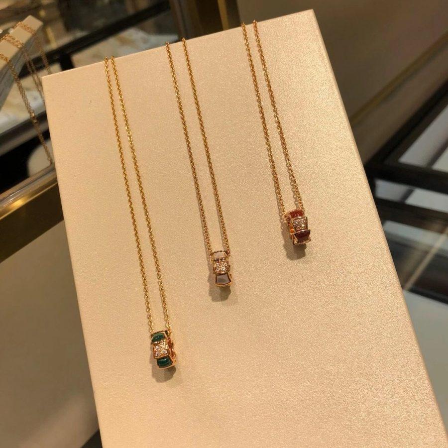 [Kincade Jewelrys] COLLIER PÉDANT EN DIAMANT SERPENTI