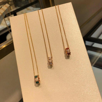 [Kincade Jewelrys] COLLIER PÉDANT EN DIAMANT SERPENTI
