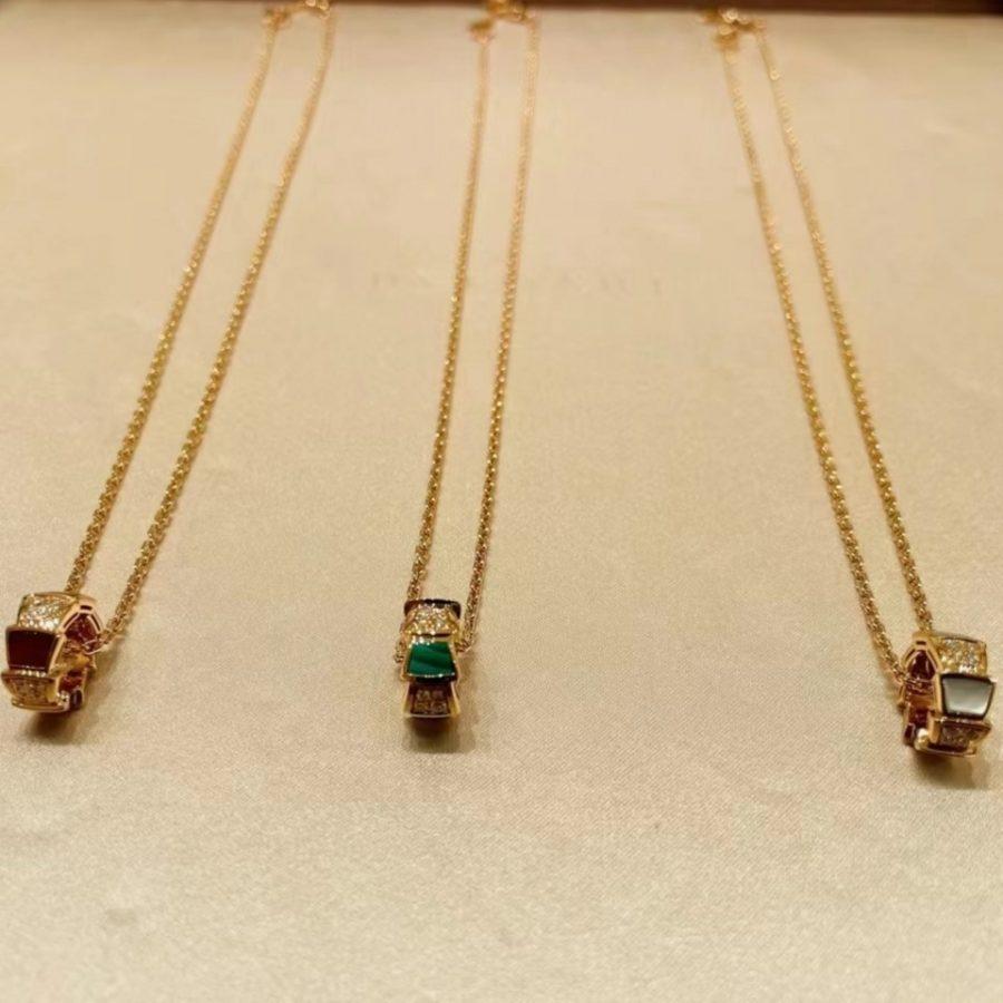 [Kincade Jewelrys] COLLIER PÉDANT EN DIAMANT SERPENTI
