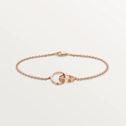 [Kincade Jewelrys]LOVE BRACELET DOUBLE RING