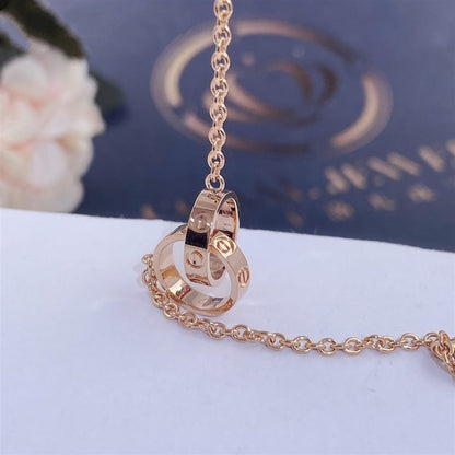 [Kincade Jewelrys]LOVE BRACELET DOUBLE RING