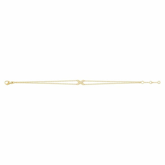 [Kincade Jewelrys]JEUX BRACELET GOLD DIAMOND