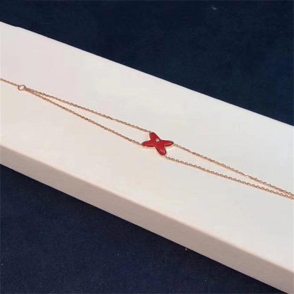 [Kincade Jewelrys]JEUX BRACELET CARNELIAN PINK GOLD 1 DIAMOND