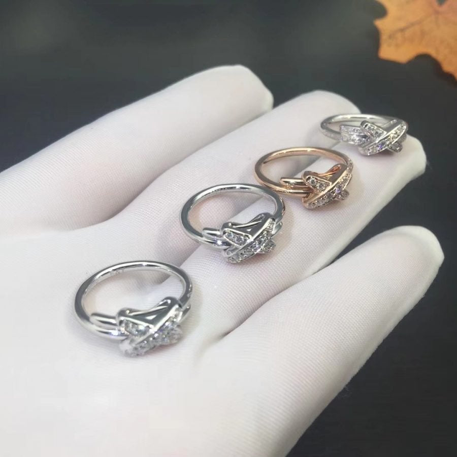 [Kincade Jewelrys]JEUX DE SILVER DIAMOND RING