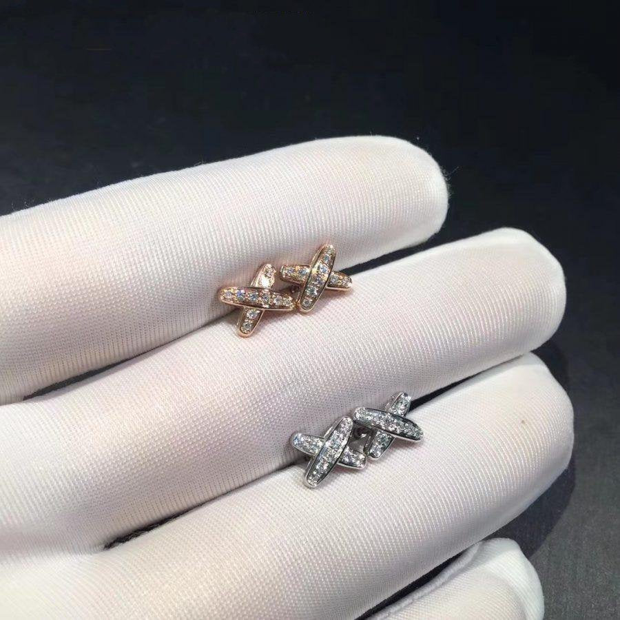 [Kincade Jewelrys]JEUX DE DIAMOND EARRINGS