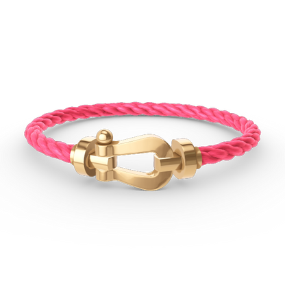 [Kincade Jewelrys]FORCE LARGE HORSESHOE NO DIAMOND BRACELET GOLD