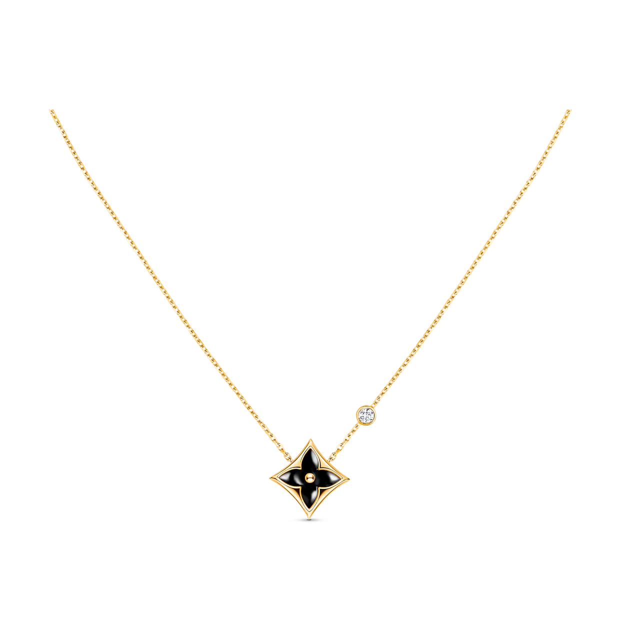 [Kincade Jewelrys]STAR BLACK MOP NECKLACE
