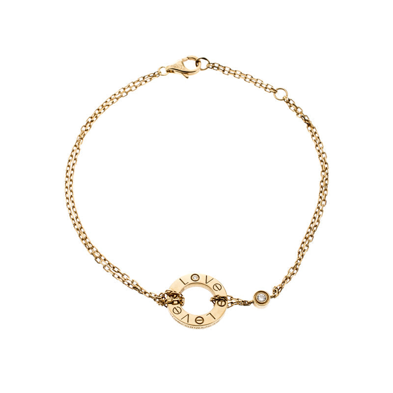 [Kincade Jewelrys]LOVE BRACELET 2 DIAMOND