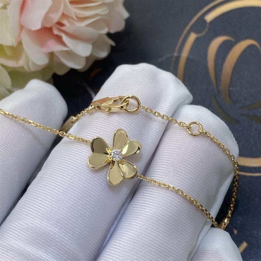 [Kincade Jewelrys]FRIVOLE GOLD FLOWER BRACELET
