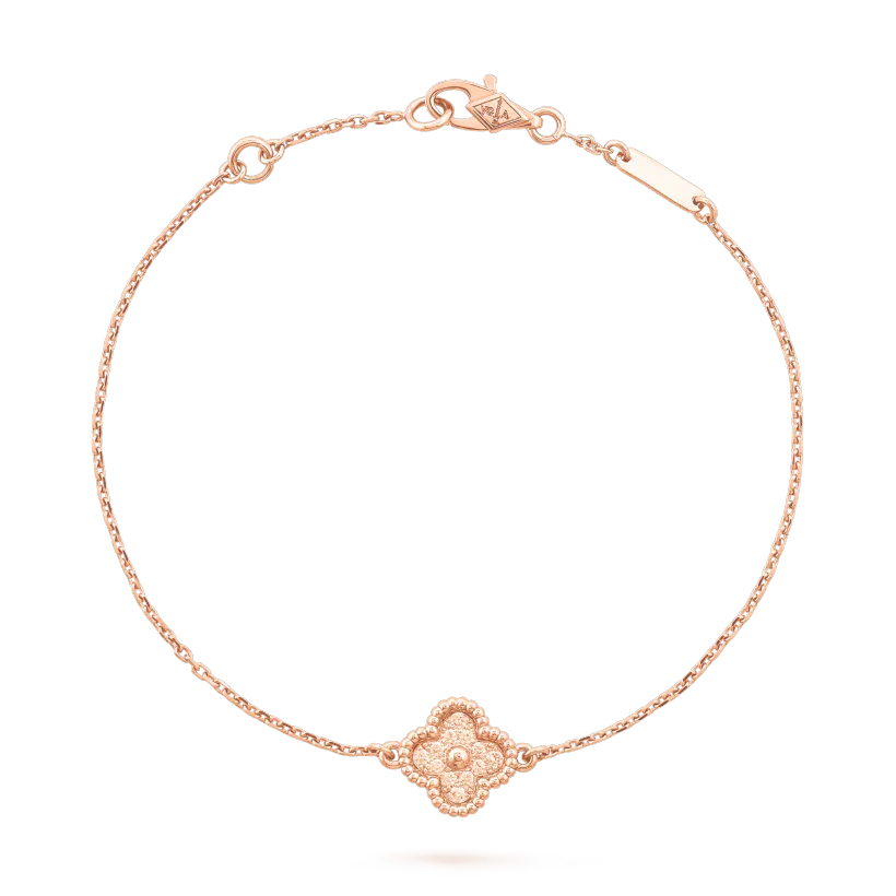 [Kincade Jewelrys] Bracelet fleur unique en trèfle