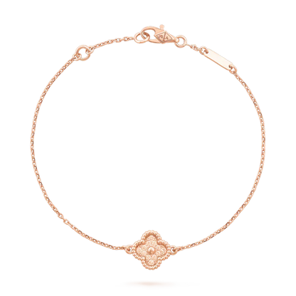 [Kincade Jewelrys] Bracelet fleur unique en trèfle