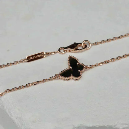 [Bijoux Kincade] BRACELET PAPILLON ONYX