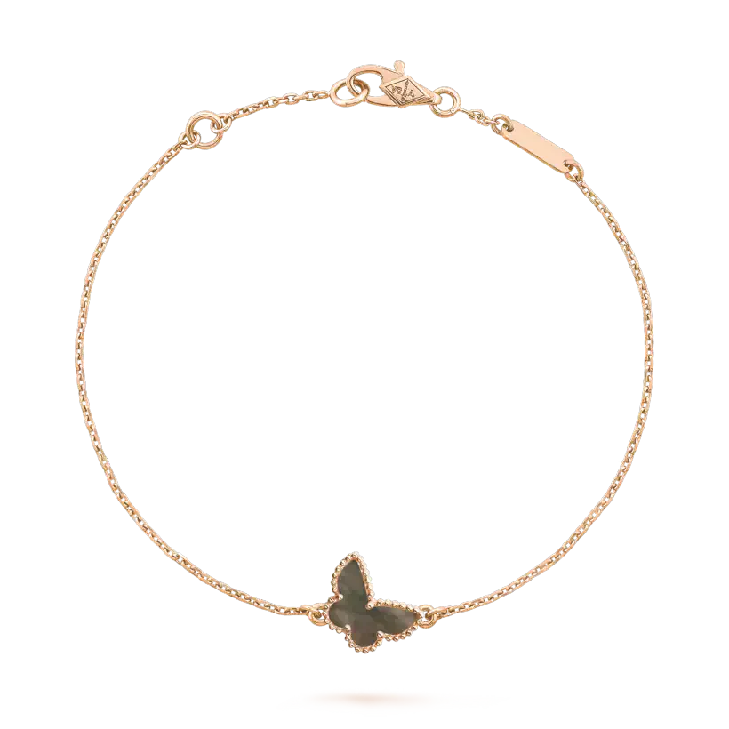 [Bijoux Kincade] BRACELET PAPILLON ONYX
