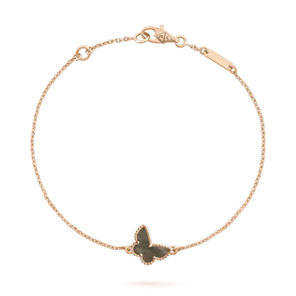 [Bijoux Kincade] BRACELET PAPILLON ONYX