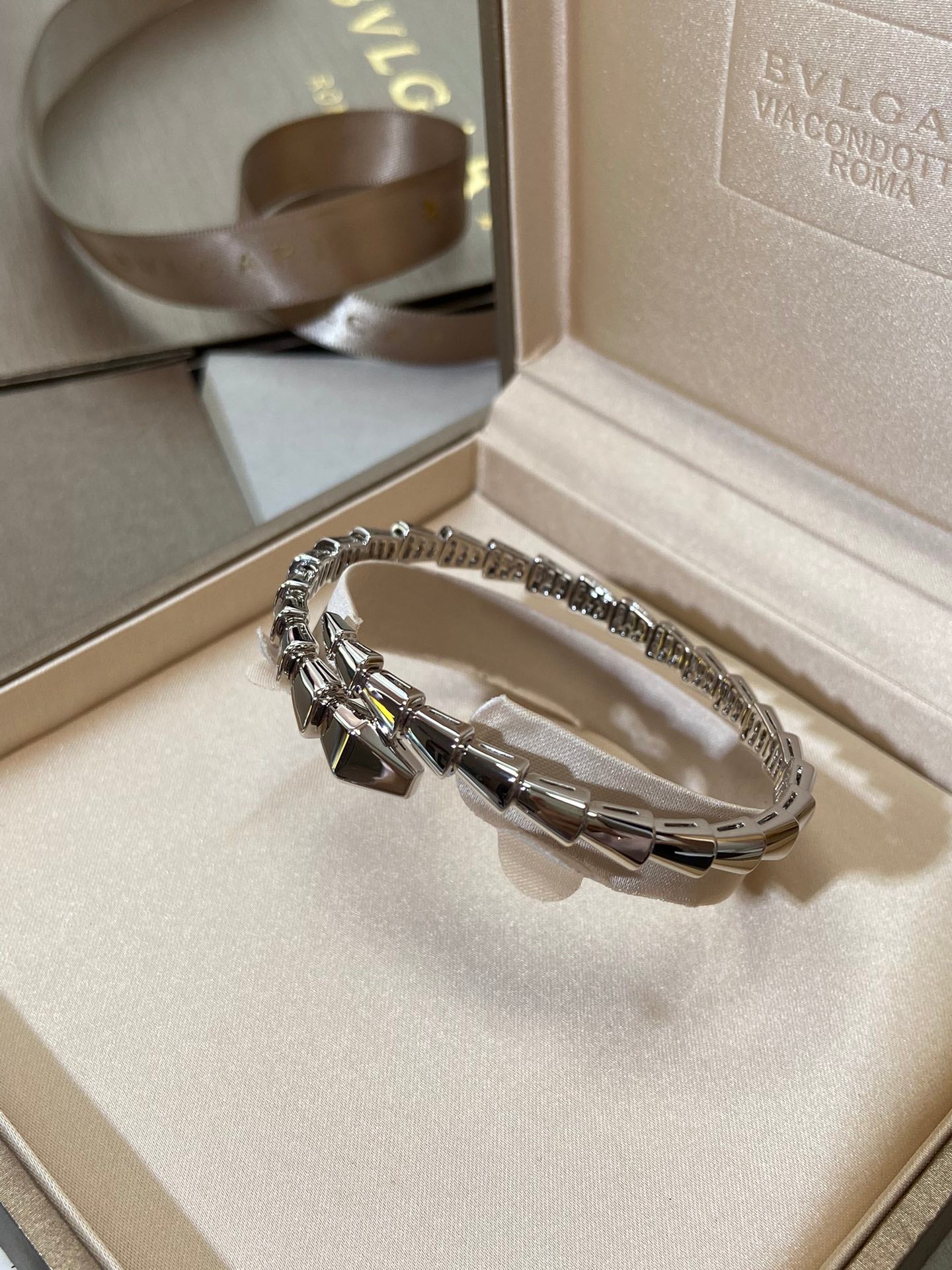 [Kincade Jewelrys] BRACELET EN ARGENT SERPENTI VIPER