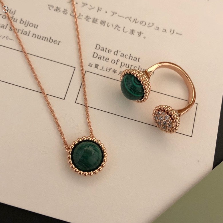 [Kincade Jewelrys]PERLEE COULEURS DIAMOND ROSE GOLD BETWEEN THE FINGER RING