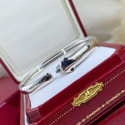 [Kincade Jewelrys]PANTHERE SILVER OPEN BRACELET