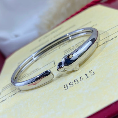 [Kincade Jewelrys]PANTHERE SILVER OPEN BRACELET