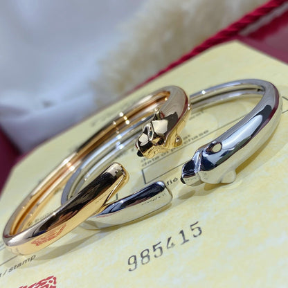 [Kincade Jewelrys]PANTHERE SILVER OPEN BRACELET