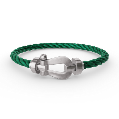 [Kincade Jewelrys]FORCE LARGE HORSESHOE NO DIAMOND BRACELET SILVER